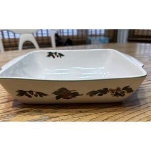 The Cades Cove Collection by Citation Apples Blooms Apple Square 9.5X 9.5 Baker